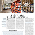 Parution de Lucas Dumortier / Light Motiv pour l'article Société "L'hôtellerie en mode coworking" dans le magazine Télé 7 Jours en mai 2025