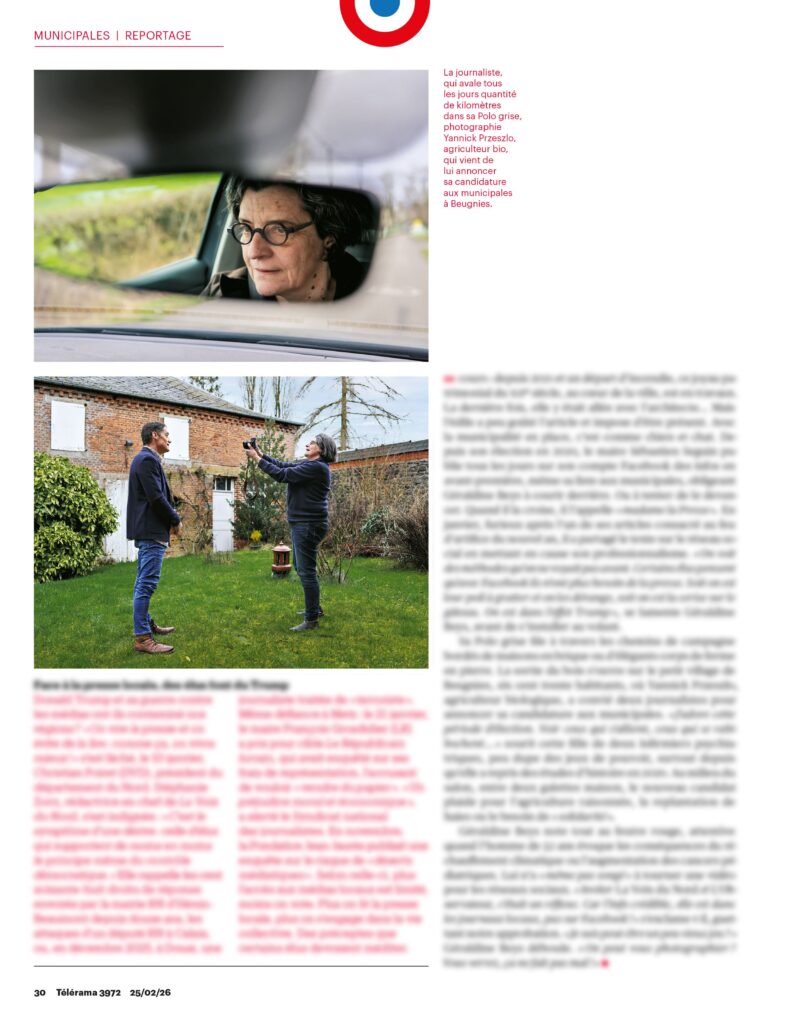 Parution d'Anouk Desury / Light Motiv pour un portrait de la professeure de droit Emmanuelle Deglaire pour un article "Nos vies sous IA - ChatGPT peut-il corriger des copies ?" dans le numéro 3183 du journal Le Nouvel Obs du 18 septembre 2025